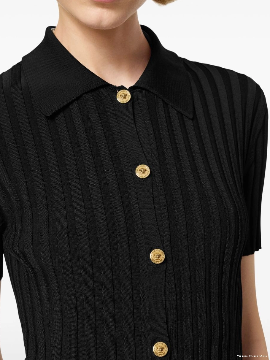 Cheap knitted midi Versace Women shirt dress 0429